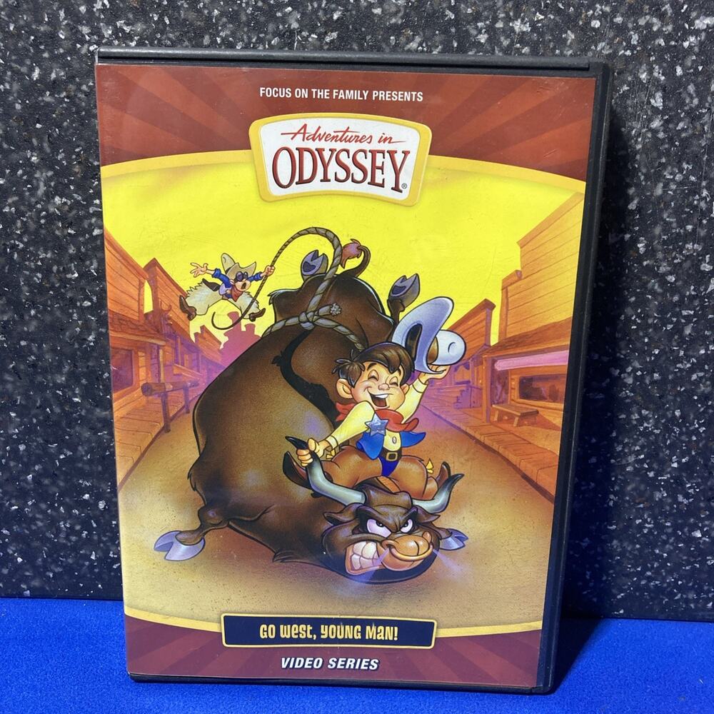 Adventures in Odyssey: Go West, Young Man! [1995] (DVD,2013) Focus on the Family